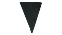 [442.106] Schiefertafel zum Stecken, dreieckig, 75 x 95 mm
