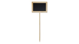 [456.474] Système «bois-ardoise», hauteur surface 54 cm, grandeur pancarte 105 x 155 mm