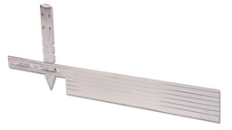 [138.120] Bordure aluminium argentine, hauteur 14 cm, épaisseur 4.8 mm
