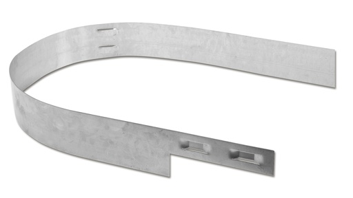 Randbegrenzung Stahl verzinkt, Höhe 15.2 cm, Dicke 3 mm