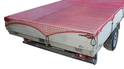 [242.025] Abdecknetz rot knotenlos, 250 x 400 cm
