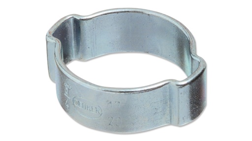2-Ohr-Schlauchklemme ø 12.5-15 mm 