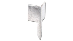 [138.033] Coin 90° acier galvanisée