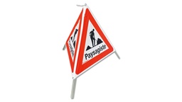 [210.246] Signal pliable TRIOPAN, signal 1.14 «Paysagiste», qualité normale, grandeur 60 cm