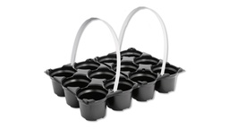 [229.120] Tragepackung 12 (2x6) Mulden, Topfmass 10.5 cm, ohne Tragegriff