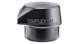 [208.457.560] Schlageinsatz schwarz ø 60 mm mit Standfuss zu Schonhammer SIMPLEX