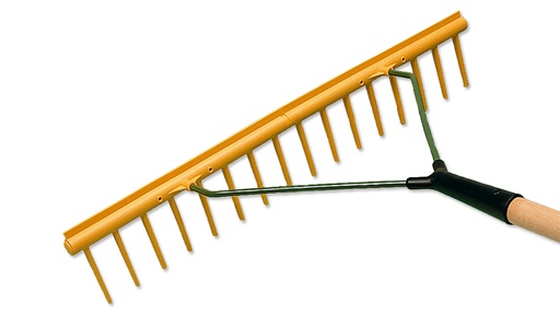 Planierrechen, aus Kunststoff, 64 cm breit