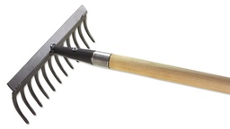 [204.640] Gartenrechen ERGOLINE 14 Zinken, 35 cm breit