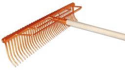 [207.150] Rateau à gazon avec manche, largeur 70 cm
