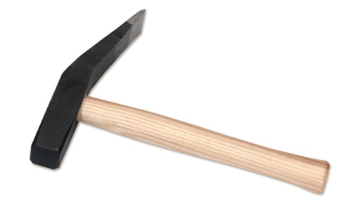 Pflästererhammer, mit Stiel, 1250 g