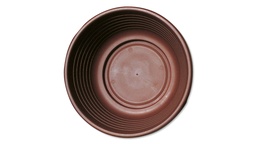 [231.220] Blumenschale dunkelbraun 30 cm ø