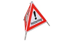 [210.220] Signal pliable TRIOPAN, signal 1.30 «Holzschlag», qualité normale, grandeur 60 cm