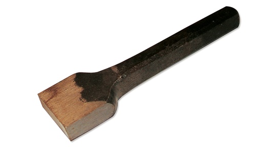 Steinrichtmeisel (Setzer), 21.5 cm lang, Fläche 55 x 18 mm