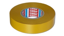 [212.410] Bande isolante tesaflex®, en PVC jaune, 19 mm x 33 m