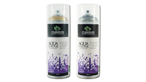 OASIS® Aqua Colour Spray metallic gold, 400 ml