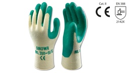 [282.400.10] Gants de protection SHOWA vert, taille 10/XL