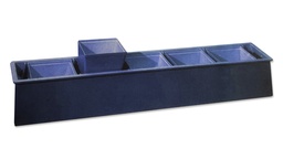 [232.050.3] Kräuterkasten PFLANZFIX blau 85 cm lang