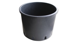 [234.070] Container schwarz 12 lt, niedrige Form