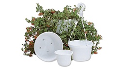 [233.610.3] Suspensions pour plantes ROYAL-TOP bleu, 20 cm ø
