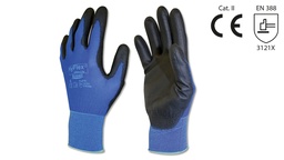 [282.560.08] Floristenhandschuh ANSELL blau, Grösse 8