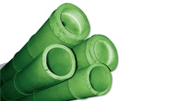 [239.920] Deko-Bambus ca. 300 cm, ø 40/45 mm, grün