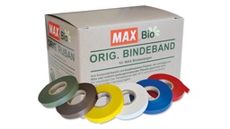 [203.523.13.5] Bindeband MAX BIO grün, 0.13 mm dick 30 m lang, 10 Rollen
