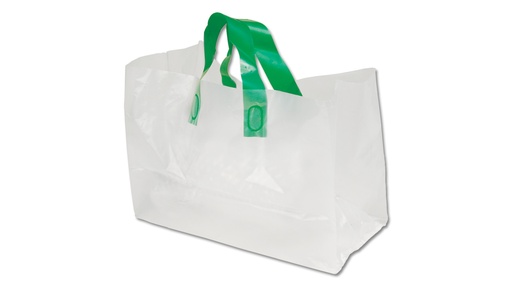 Tragetasche «Polyplant»  Polyethylen 60 my milchig-transparent, 35/17 x 24 cm, 500 Stück