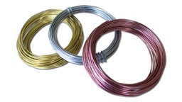 [253.100] Deko-Aludraht gold, 100 g, 2.0 mm