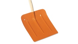 [290.520] Pelle à neige, en métal léger, orange, grandeur lame 41 cm