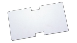 [420.130] Schildblätter weiss 10 x 4.3 cm, Bund à 100 Stück
