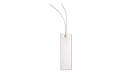 [418.510] Étiquettes à suspendre blanche 100 x 30 mm, sachet de 250 pièces